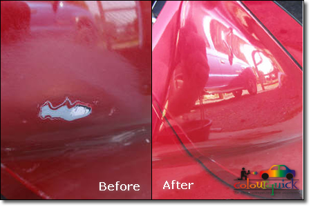 Bike mirror damage